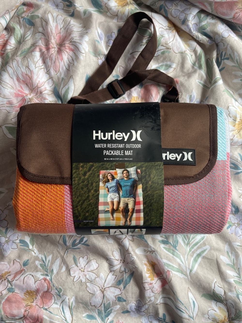 Hurley Packable Water Resistant Outdoor Mat